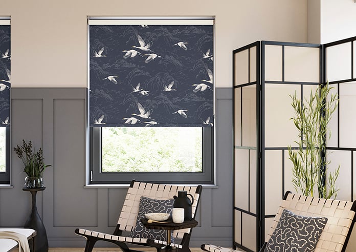 Laura Ashley Animalia, Midnight - Twist&Fit Roller Blind - Image 3